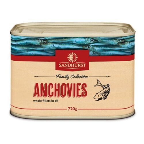 SANDHURST Anchovies Fillet In Can 720g