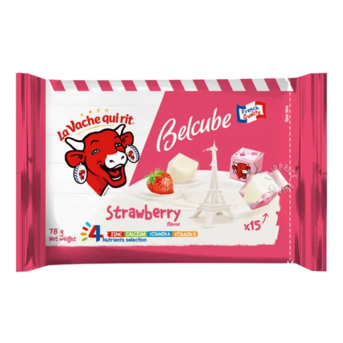 Laughing Cow Strawberry Belcube 78gm