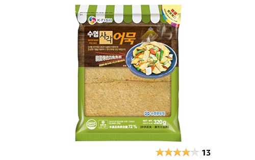 SUHYUP Korean Fish Cake Square (Halal) 320gm