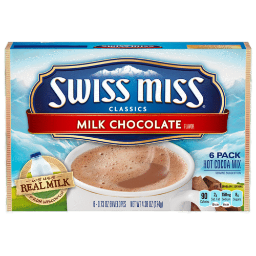 SWISS MISS Milk Chocolate Drinks 6s 124gm