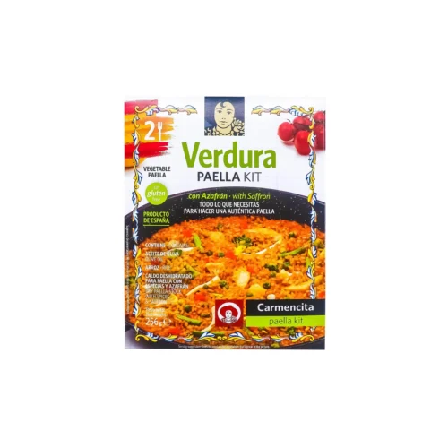 CARMENCITA Gluten Free Vegetable Paella Kit 2p 256gm
