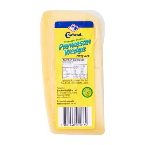COWHEAD Cheese Parmesan Wedges 200gm