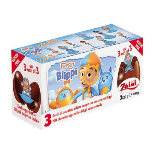 ZAINI Blippi Egg Chocolate 60GM